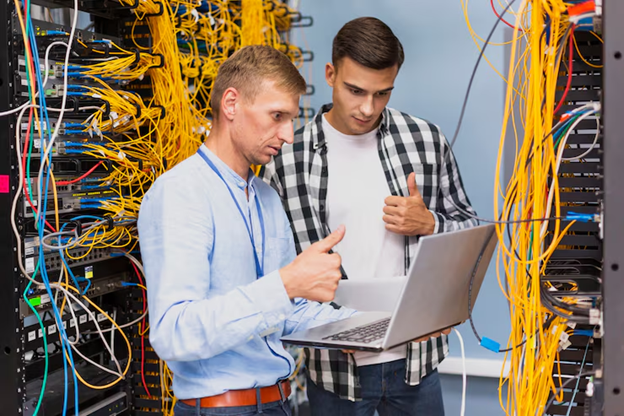 The Role of IT Networking Infrastructure in Improving Business Efficiency and Security